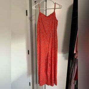 Wild Fable red jumpsuit. Size small